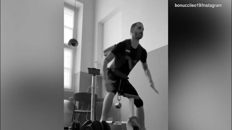 Bonucci su Instagram: "Ho il potere"