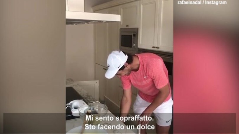 Rafael Nadal si cimenta con la cucina