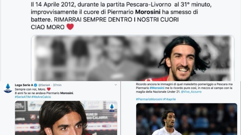 Il ricordo di Piermario Morosini a 8 anni dalla scomparsa