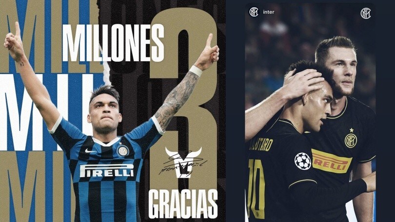 Lautaro, messaggio social diretto all'Inter?