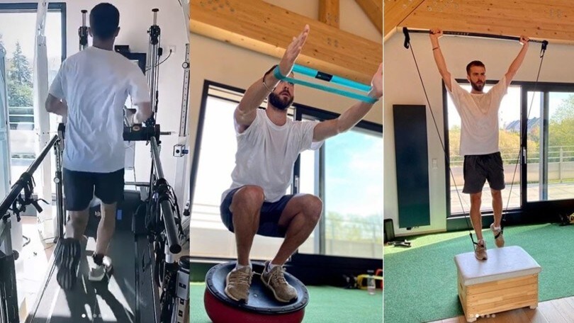 Juve, Pjanic non si ferma: duro allenamento in quarantena