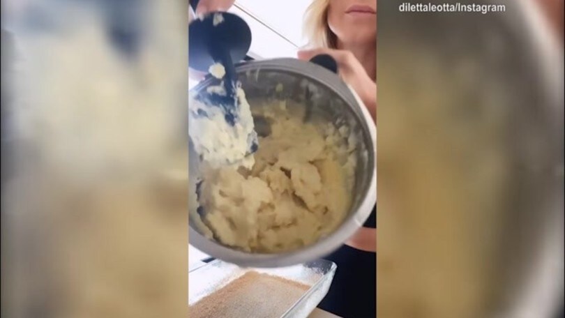 Gateau di patate per Diletta Leotta