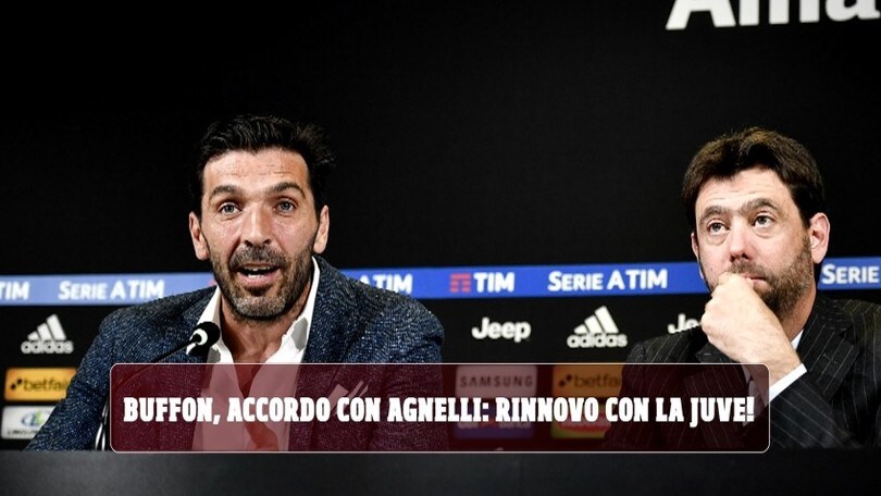 Buffon, accordo con Agnelli: rinnovo con la Juve!