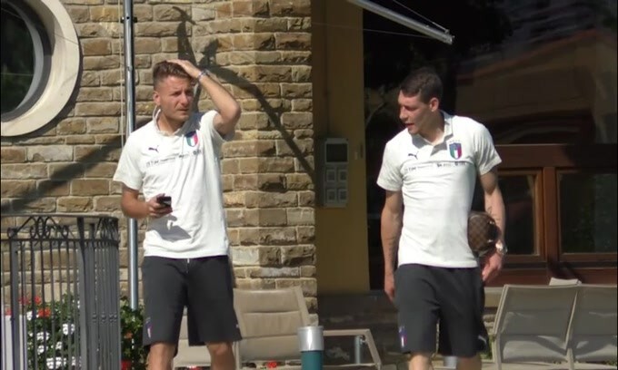 Ciro Immobile seguito dall'Everton