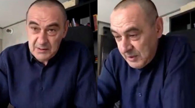Sarri: "Impossibile non amare la Juve. Noi favoriti? Leggete i numeri!"