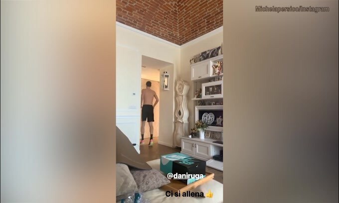 Juve, Daniele Rugani è tornato ad allenarsi