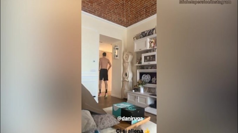 Juve, Daniele Rugani è tornato ad allenarsi