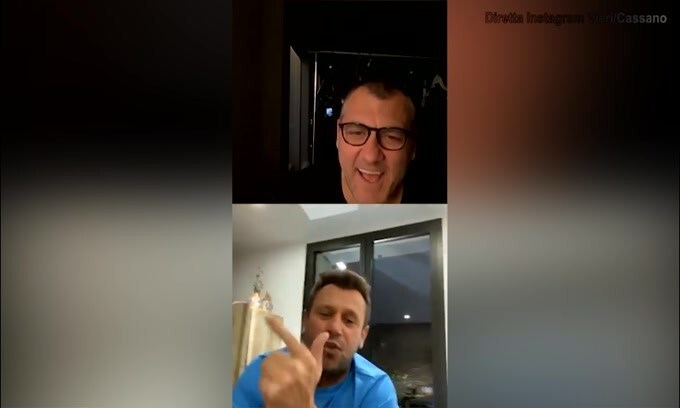 Cassano sulla moglie: "É peggio del marmo di...Caracalla!"