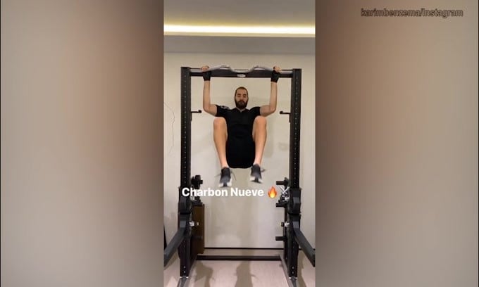 Real Madrid, il sudore di Benzema testimonia il duro lavoro