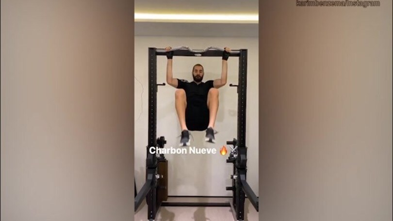 Real Madrid, il sudore di Benzema testimonia il duro lavoro
