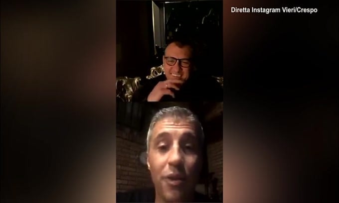 Crespo ed i cross all'Inter: "Dovevo fare a gomitate per prenderla di testa"