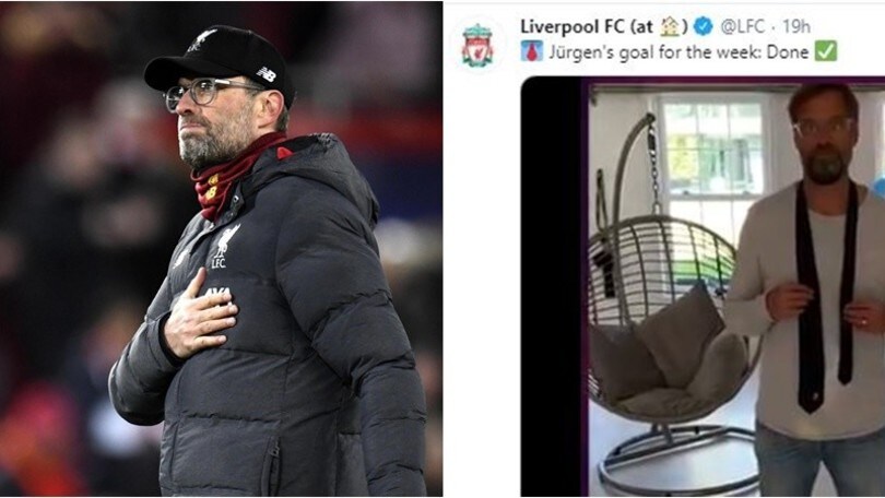 Liverpool, la quarantena di Klopp: "Ho imparato a farmi il nodo alla cravatta"