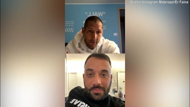 Materazzi: "Da bambino tifavo Lazio"