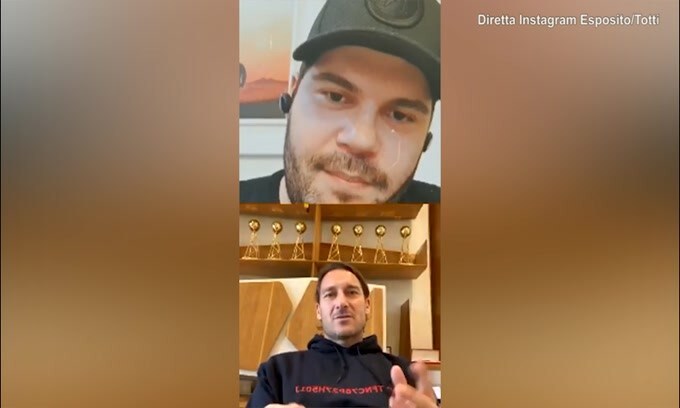 Totti: "Belli gli applausi del San Paolo"