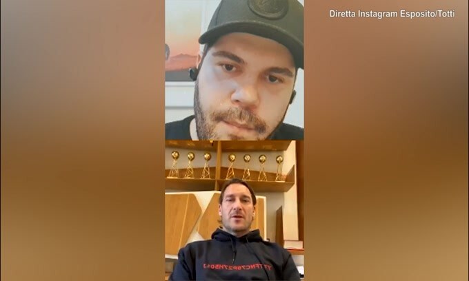 Totti su Maradona: "Quando calciava sentivi il rumore del pallone"