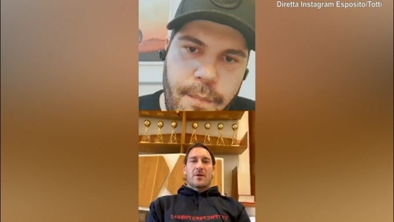 Totti su Maradona: "Quando calciava sentivi il rumore del pallone"