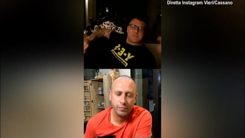 Cassano a Vieri: "Secondo te Zidane lascia il Real per la Juve?"