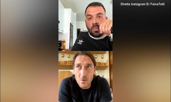 Totti: "Da piccolo avevo due opzioni: Roma o Lazio"