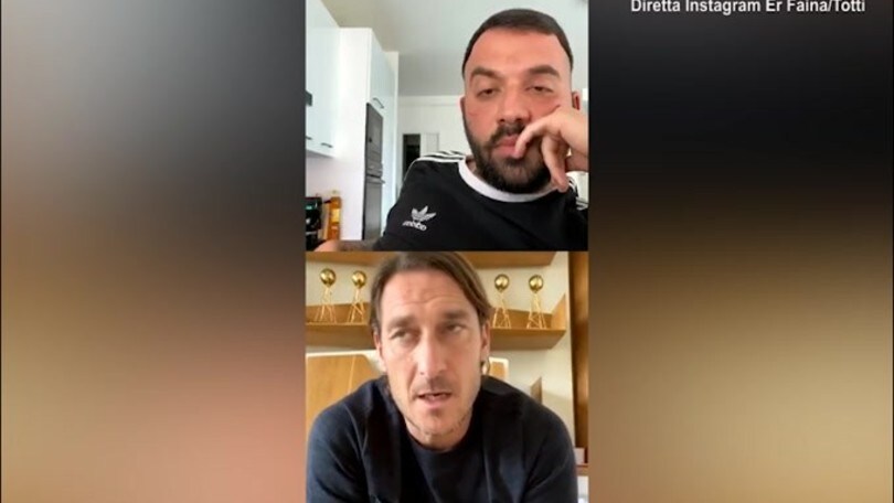 Totti: "Io uno dei più forti? Mai l'avrei immaginato"