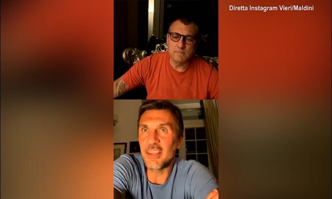 Maldini a Vieri: "Ho perso tanto nella mia carriera"