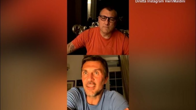 Maldini a Vieri: "Ho perso tanto nella mia carriera"