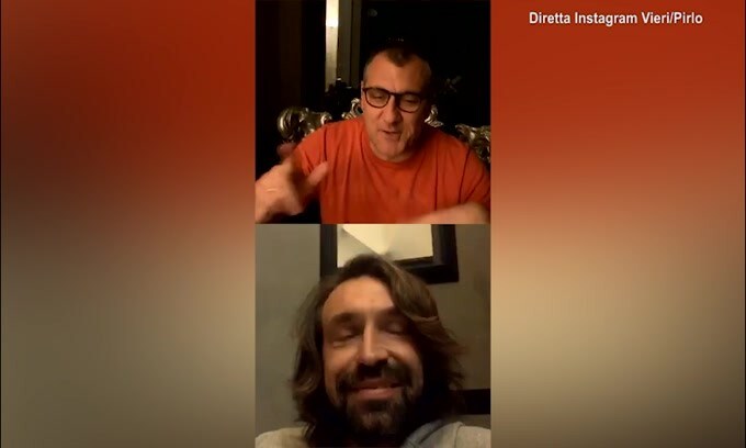 Vieri a Pirlo: "Tu e Nesta sempre attaccati alla play.."