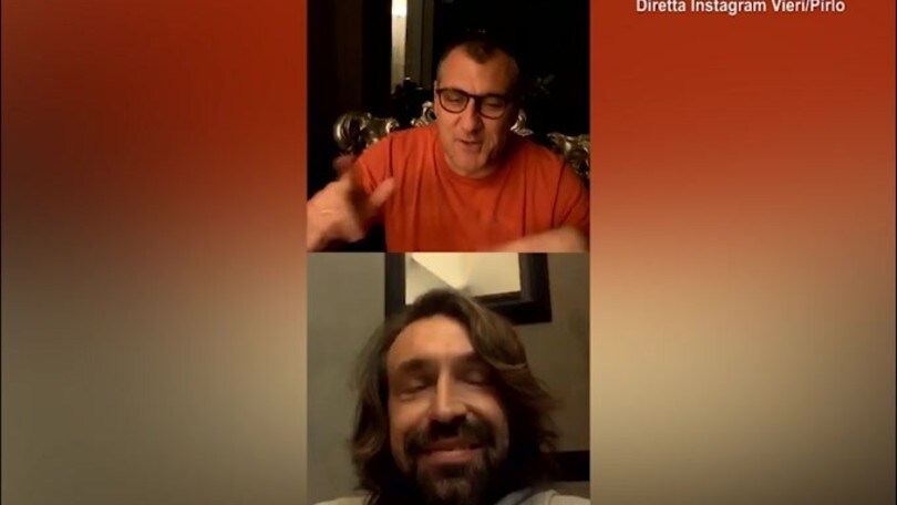 Vieri a Pirlo: "Tu e Nesta sempre attaccati alla play.."