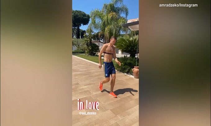Roma, Dzeko corsa verso la ripresa