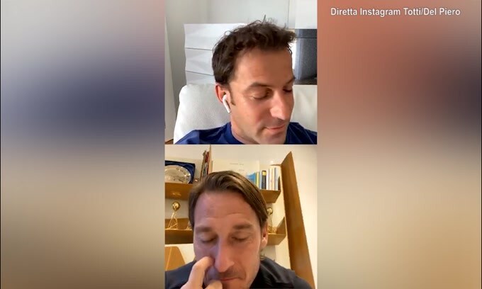Del Piero a Totti: "Ho rosicato per il gesto delle 4 pappine..."