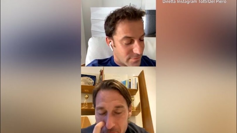 Del Piero a Totti: "Ho rosicato per il gesto delle 4 pappine..."