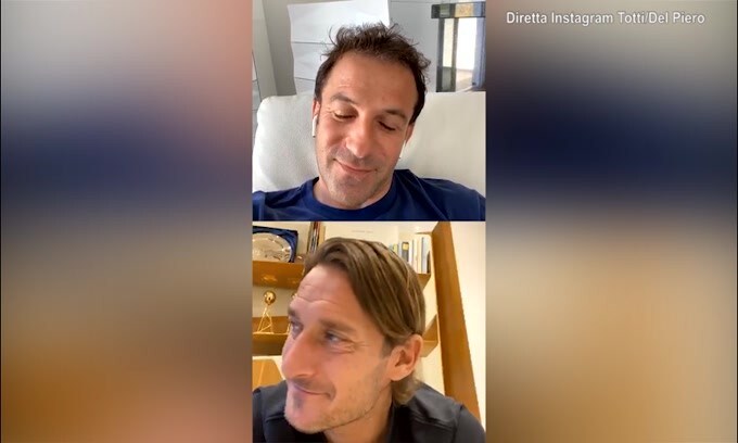 Del Piero: "Sul campo ho vinti 8 scudetti, ufficiali 6" Totti: "Io allora 12..."