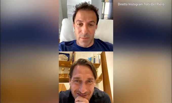 Del Piero e l'incontro con Samuel: "Devo mettermi i parastinchi?"