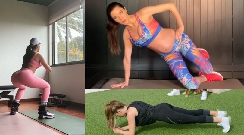 Georgina fa scuola: gli allenamenti delle Wags