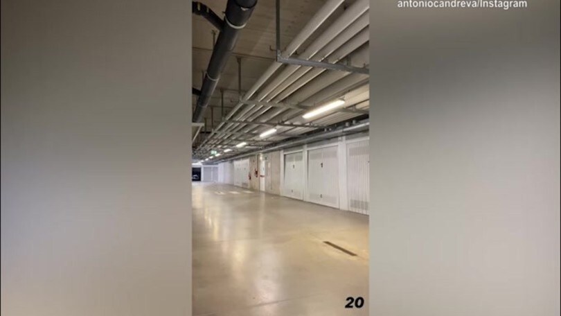 Candreva, corse nel garage di casa!