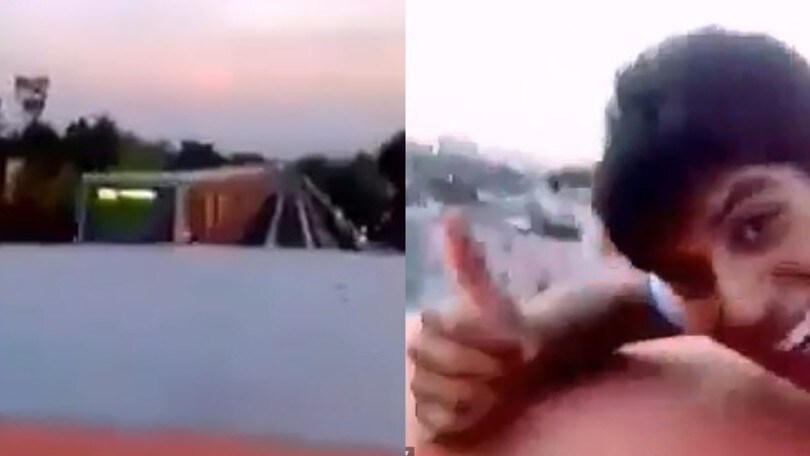"Cavalcano" la metropolitana: la bravata shock di due ragazzi messicani