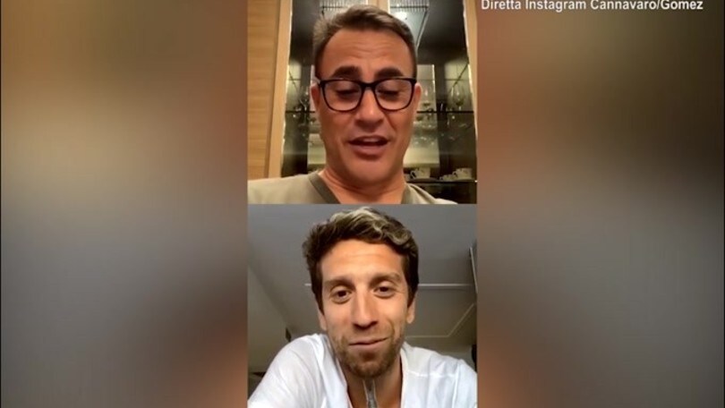 Cannavaro a Gomez: "Ti volevo portare in Cina"