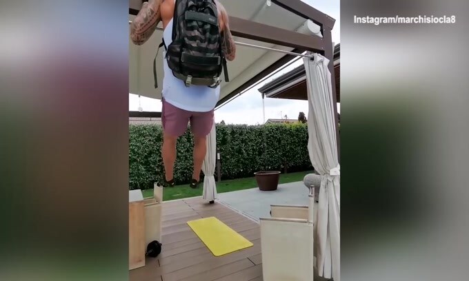 Quarantena, Marchisio si occupa dei muscoli