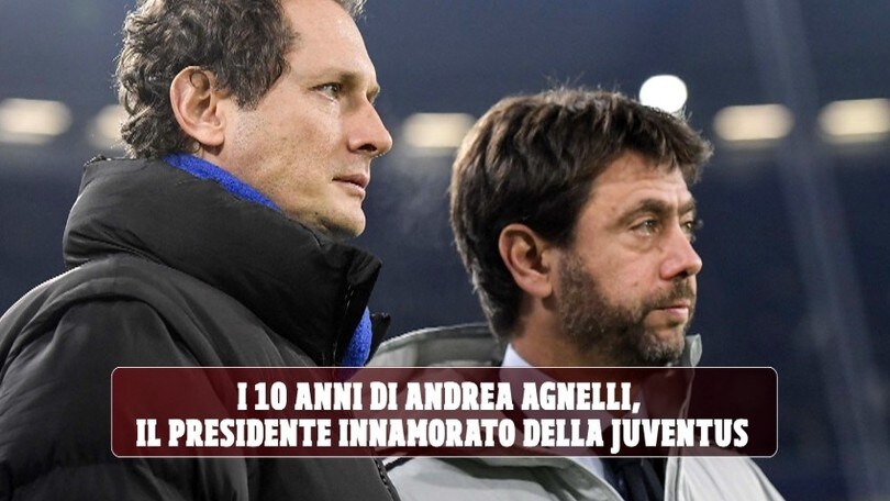 I 10 anni di Andrea Agnelli, il presidente innamorato della Juventus