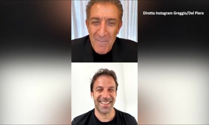 Del Piero: "Zidane? Con lui cinque anni meravigliosi"