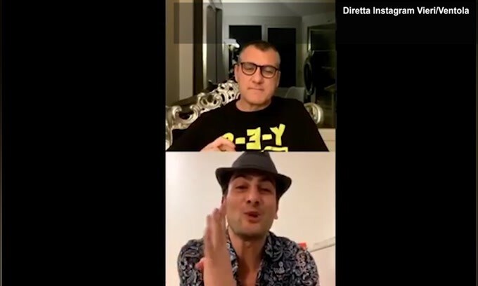Ventola e l'aneddoto con Novellino: "Dentro la cesta per uscire dagli spogliatoi.."