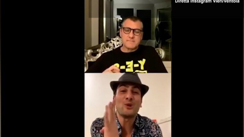 Ventola e l'aneddoto con Novellino: "Dentro la cesta per uscire dagli spogliatoi.."