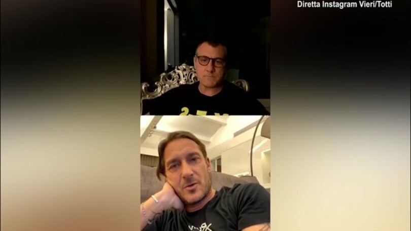 Totti: "Lunedì esco, non ce la faccio più"