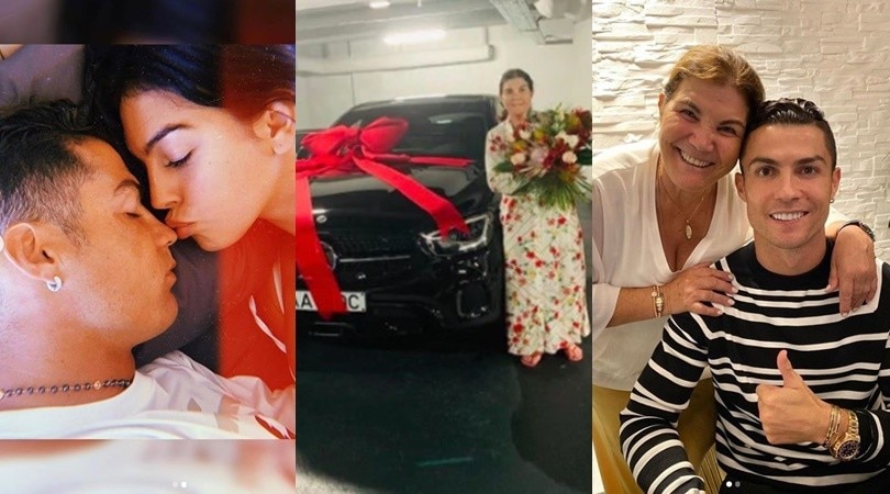 Ronaldo, che regalo per la festa della mamma! Poi una dedica a Georgina