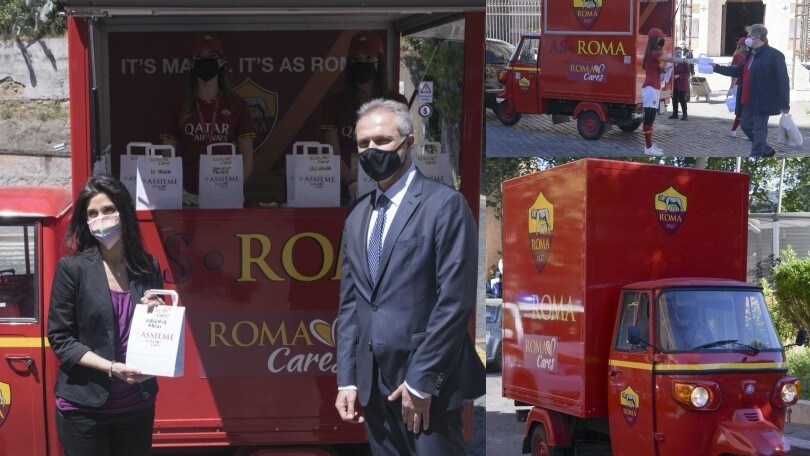Coronavirus, Roma Cares: al via la distribuzione di mascherine, guanti e gel igienizzante