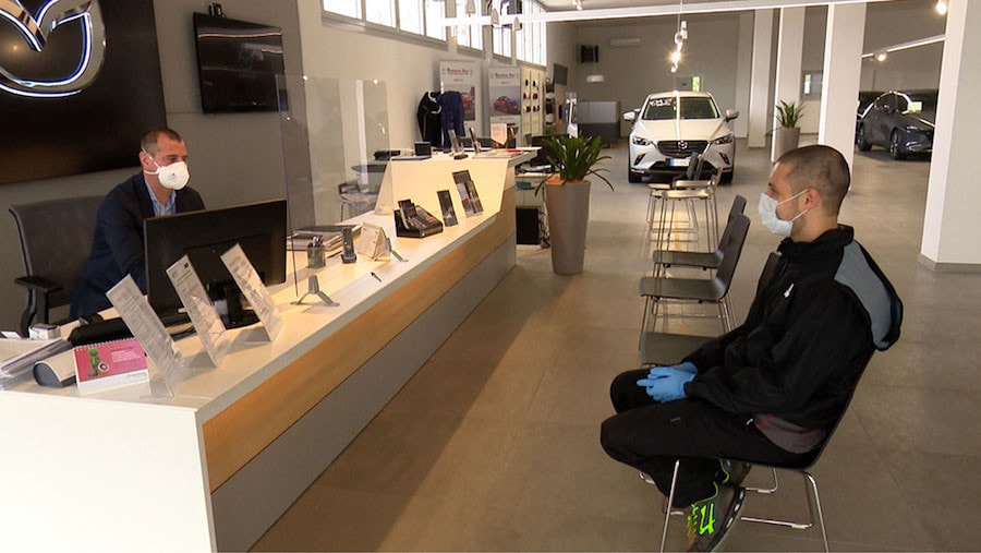 Mazda, riaprono le concessionarie: sicurezza al primo posto