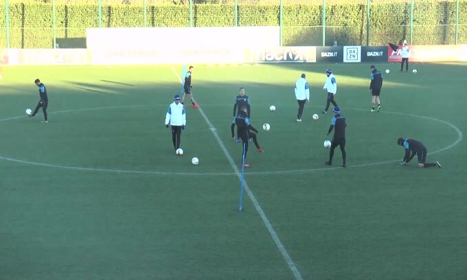 La Lazio è pronta per la ripresa decgli allenamenti