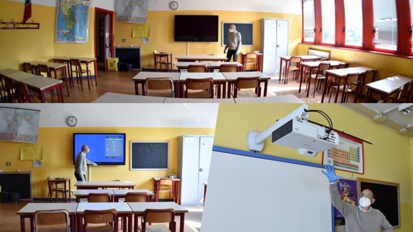 Ecco la scuola del futuro, tra lezioni virtuali e classi divise