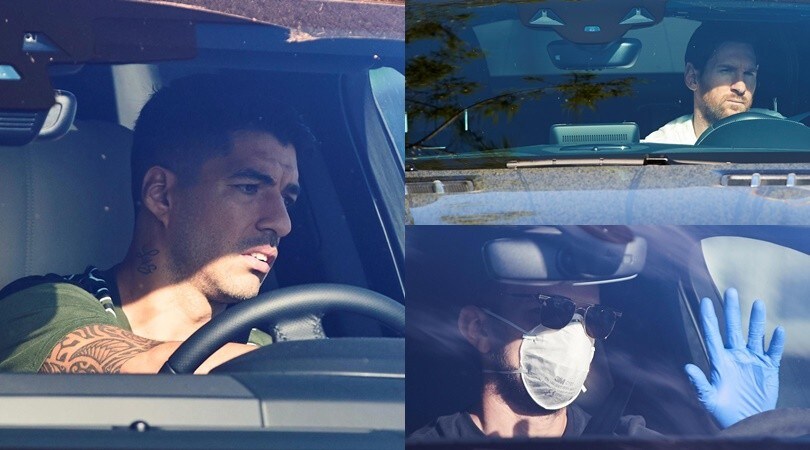 Coronavirus, il Barcellona torna al lavoro: Messi, Suarez e Rakitic i primi ad arrivare