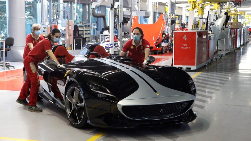 Ferrari, al via la Fase 2: si riaccendono i motori del Cavallino a Maranello