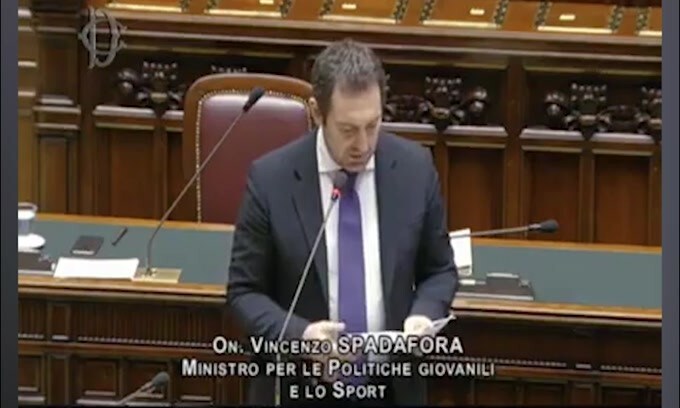 Spadafora: "Impossibile data certa per la ripresa del calcio"